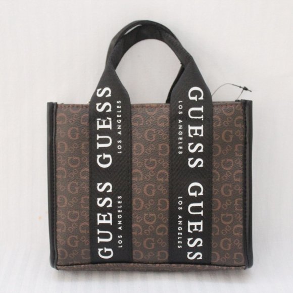 Guess women's mini crossbody purse bag brown - Picture 6 of 6